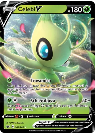 Celebi V #1/202 — Spada e Scudo