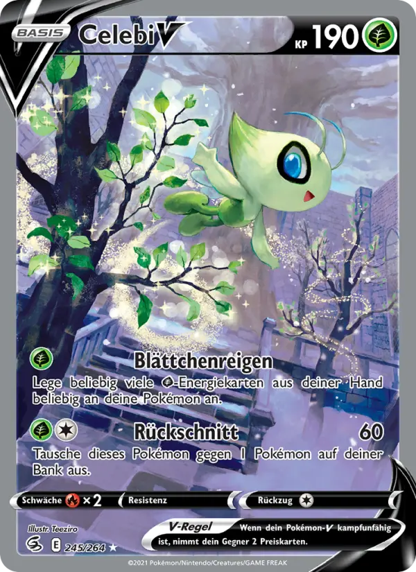 Celebi V #245 — Fusionsangriff