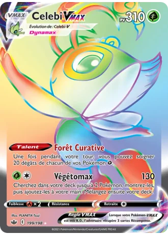 Celebi VMAX #199/198 — Règne de Glace