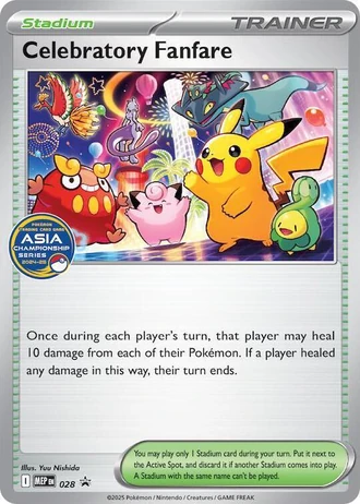 Celebratory Fanfare (Asia Championship Series) #028 — MEP Black Star Promos