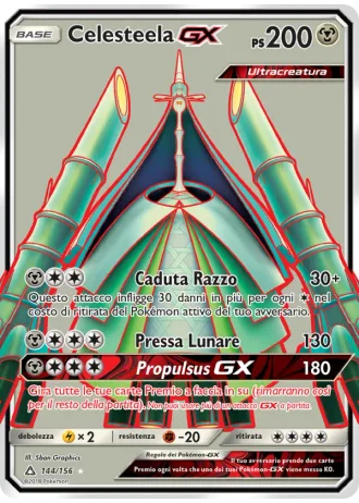 Celesteela GX #144/156 — Ultraprisma
