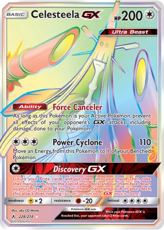 Celesteela GX #228/214 — Unbroken Bonds