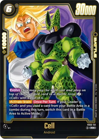 Cell (Alternative Art) FB10-112 — Cross Force (FB10)