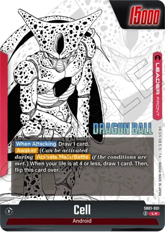 Cell (Alternative Art) SB01-001 — Manga Booster 01 (SB01)
