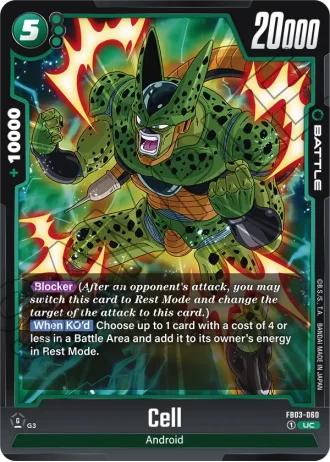 Cell FB03-060 — Raging Roar (FB03)