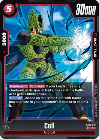 Cell  FB07-007 — Wish for Shenron (FB07)