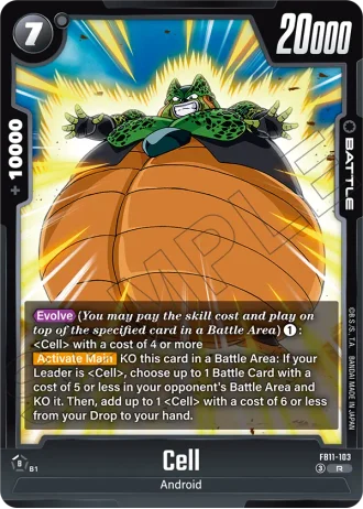 Cell  FB11-103 — Brightness of Hope (FB11)
