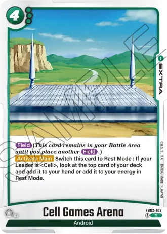 Cell Games Arena  FB02-102 — Blazing Aura (FB02)