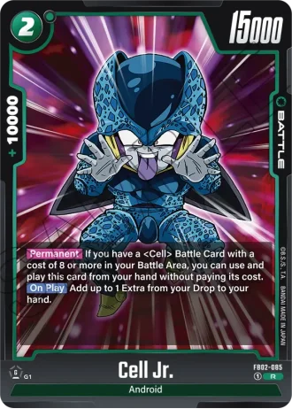 Cell Jr.  FB02-085 — Blazing Aura (FB02)