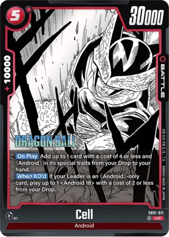 Cell  SB01-011 — Manga Booster 01 (SB01)