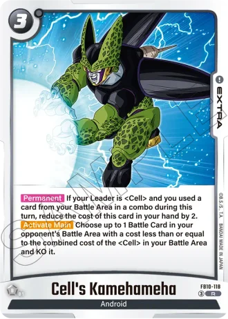 Cell's Kamehameha FB10-118 — Cross Force (FB10)