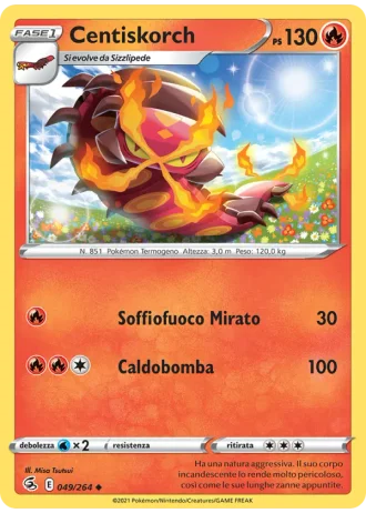 Centiskorch #49 — Colpo Fusione