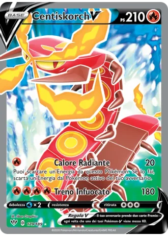 Centiskorch V #179/189 — Fiamme Oscure