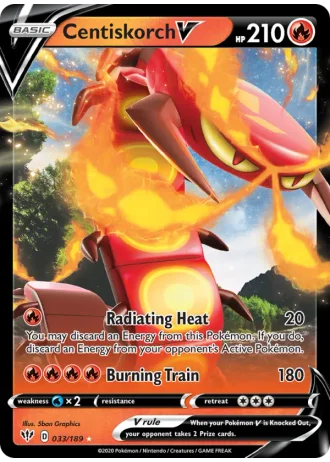 Centiskorch V #33 — Darkness Ablaze