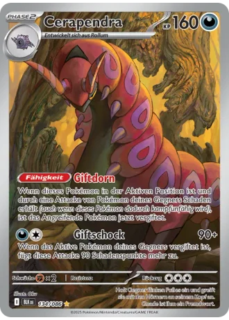 Cerapendra #134/86 — Schwarze Blitze