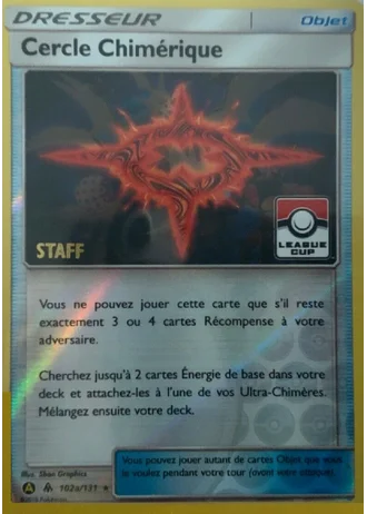 Cercle Chimérique #102a — Cartes alternatives A jaune