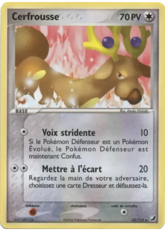 Cerfrousse #32/115 — EX Forces Cachées
