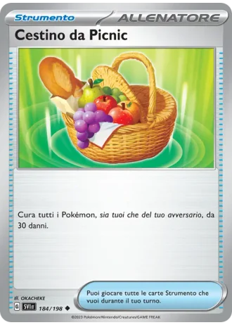 Cestino da Picnic #184 — Scarlatto e Violetto