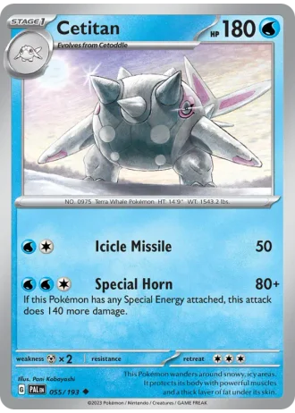 Cetitan #055/193 — Paldea Evolved