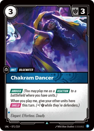 Chakram Dancer #071/219 — Unleashed