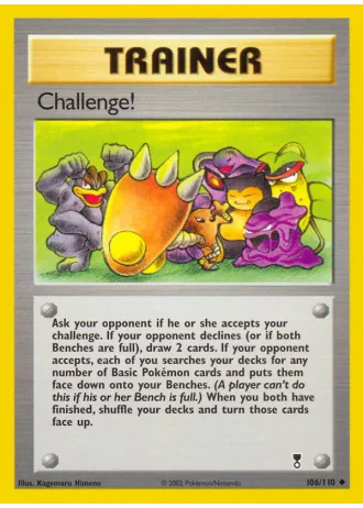 Challenge! #106/110 — Legendary Collection