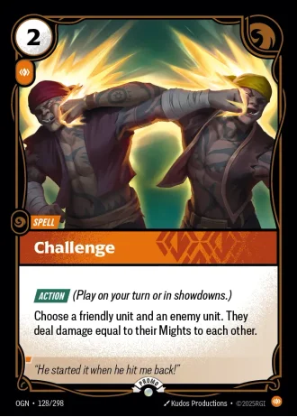 Challenge #128/298 — Organized Play Promos