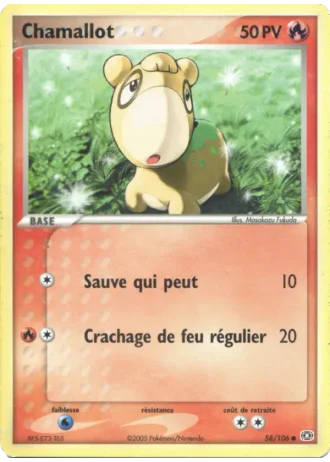 Chamallot #58 — EX Émeraude