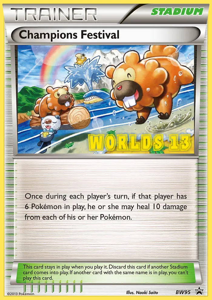 Champions Festival BW95 — Black & White Promos
