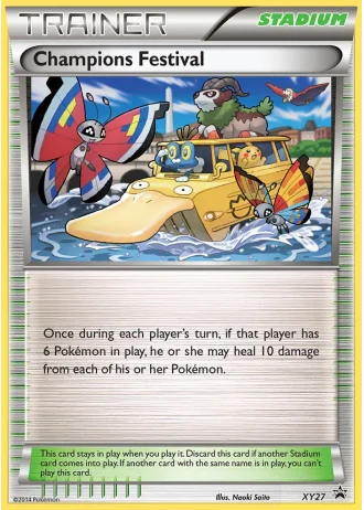 Champions Festival (Worlds 2014 Finalist) XY27 — XY Promos