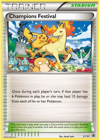 Champions Festival (Worlds 2015 Finalist) XY91 — XY Promos