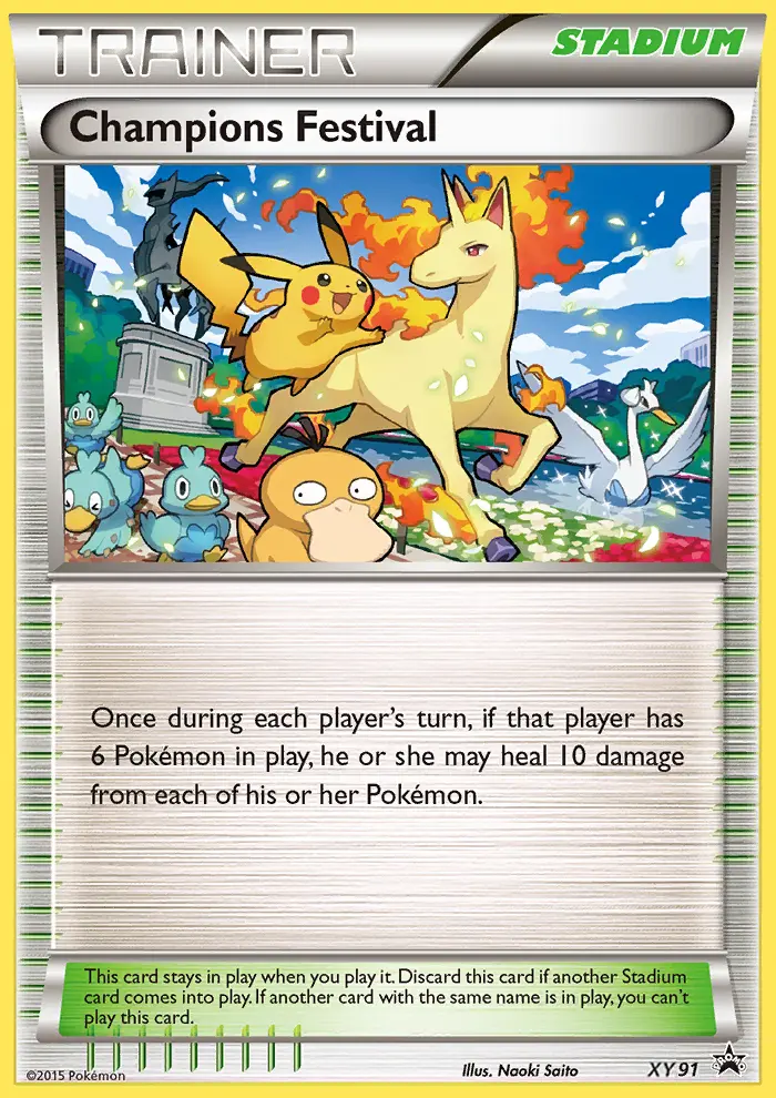 Champions Festival XY91 — XY Promos