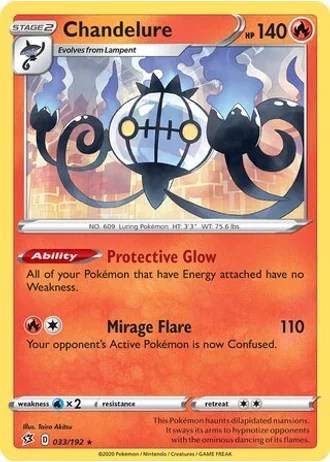 Chandelure #033/192 — Trick or Trade 2022