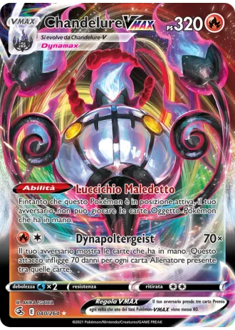Chandelure VMAX #40/264 — Colpo Fusione