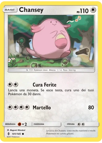 Chansey #101/145 — Guardiani Nascenti