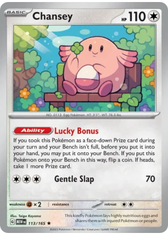 Chansey #113/165 — 151