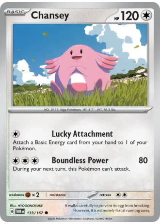 Chansey #133 — Twilight Masquerade