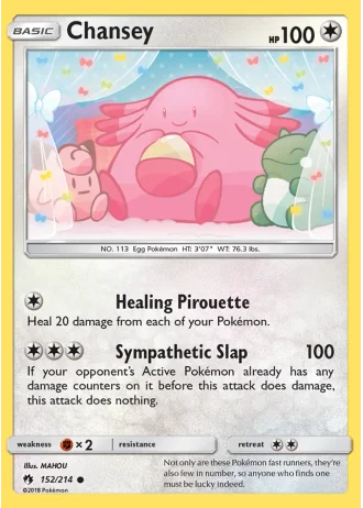 Chansey #152/214 — Lost Thunder