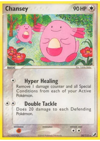 Chansey #20/115 — Unseen Forces
