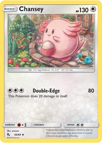 Chansey #46/68 — Destino Sfuggente