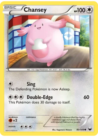 Chansey #80/108 — Dark Explorers