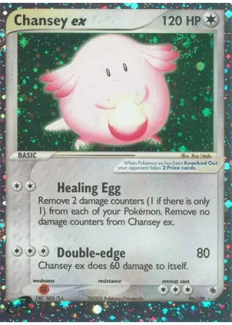 Chansey ex #96 — Ruby & Sapphire