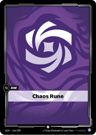 Chaos Rune #166/298 — Origins