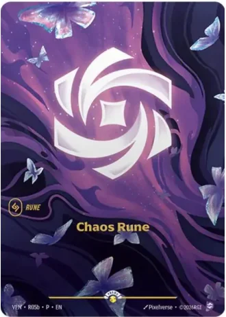 Chaos Rune (Vendetta) R05b — Organized Play Promos
