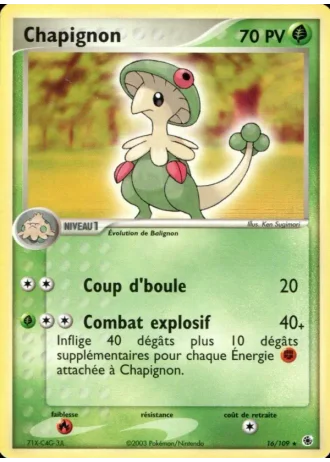 Chapignon #16 — EX Rubis & Saphir
