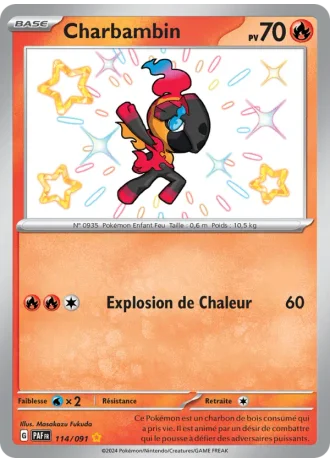 Charbambin #114/91 — Destinées de Paldea