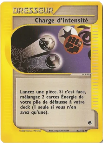 Charge d'intensité #147/165 — Expedition