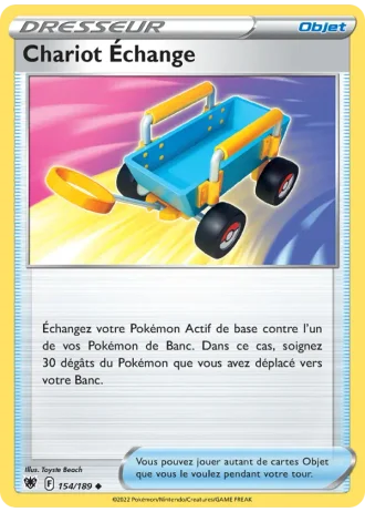 Chariot Échange #154/189 — Astres Radieux