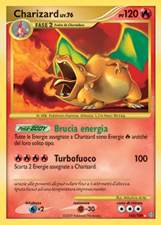Charizard #103 — Fronte di Tempesta