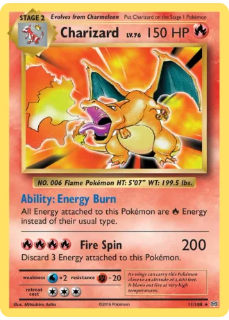 Charizard #11 — Evolutions