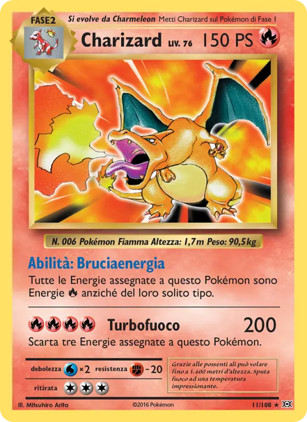 Charizard #11 — Evoluzioni